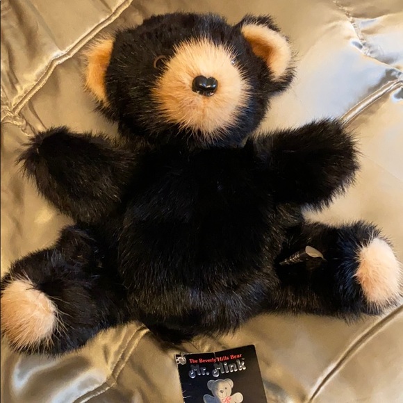 Genuine Luxurious Mink Vintage Adorable Teddy Bear - Picture 8 of 12